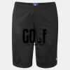 Polyester Mesh 9" Shorts with Pockets Thumbnail